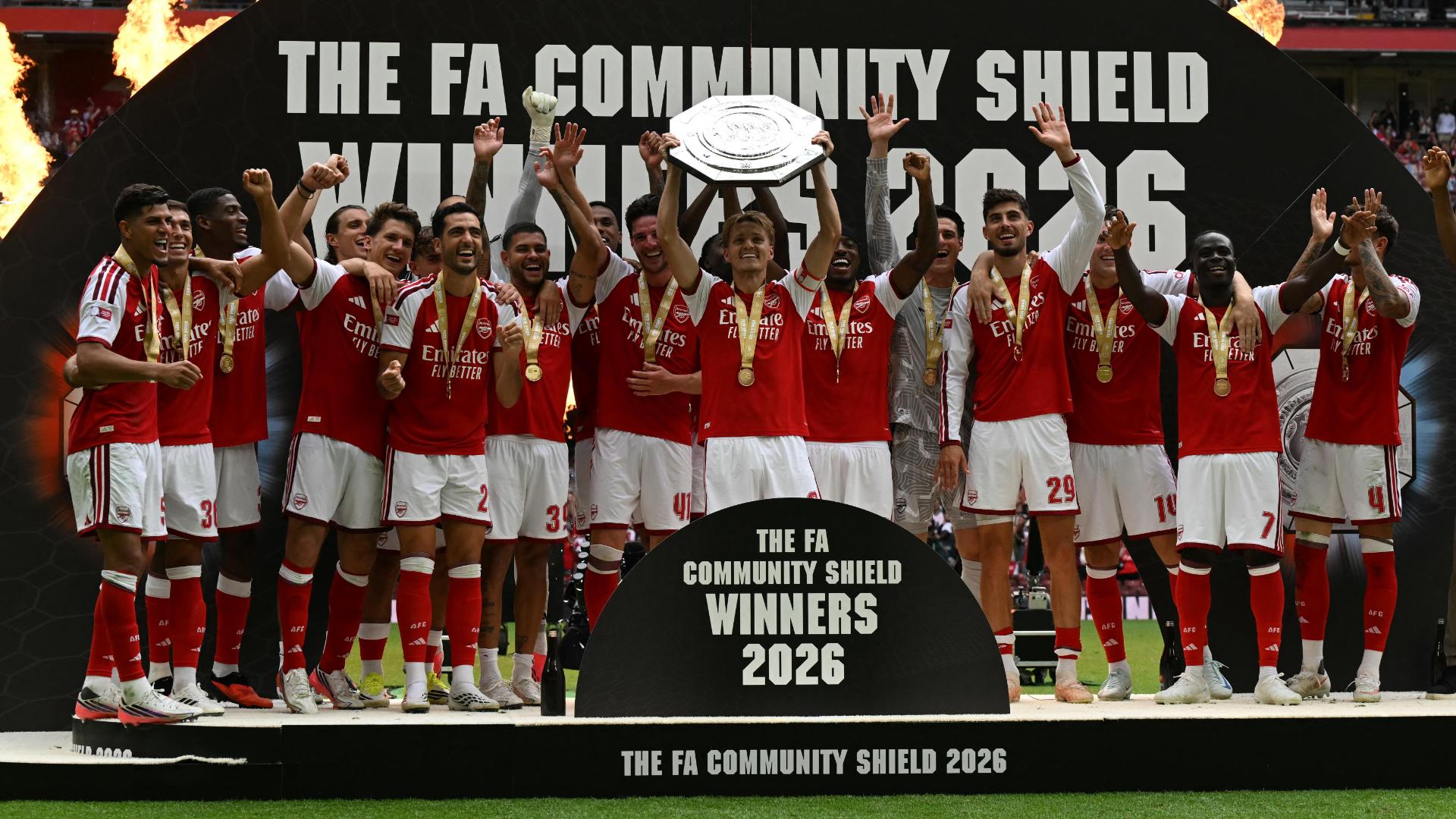 Arsenal thrash Man City to take home FA Community Shield