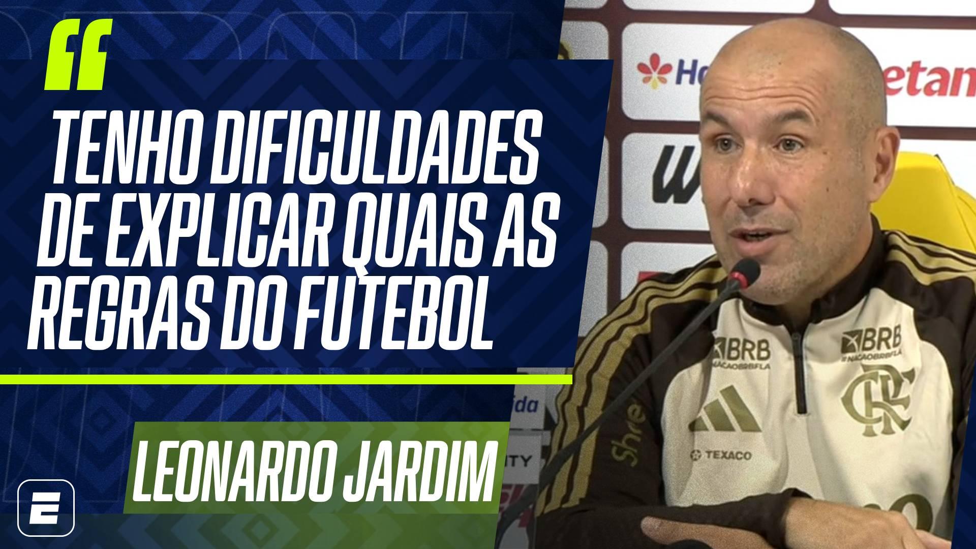 Leonardo Jardim questiona arbitragem após goleada do Flamengo: 'Outras equipes têm sido beneficiadas'