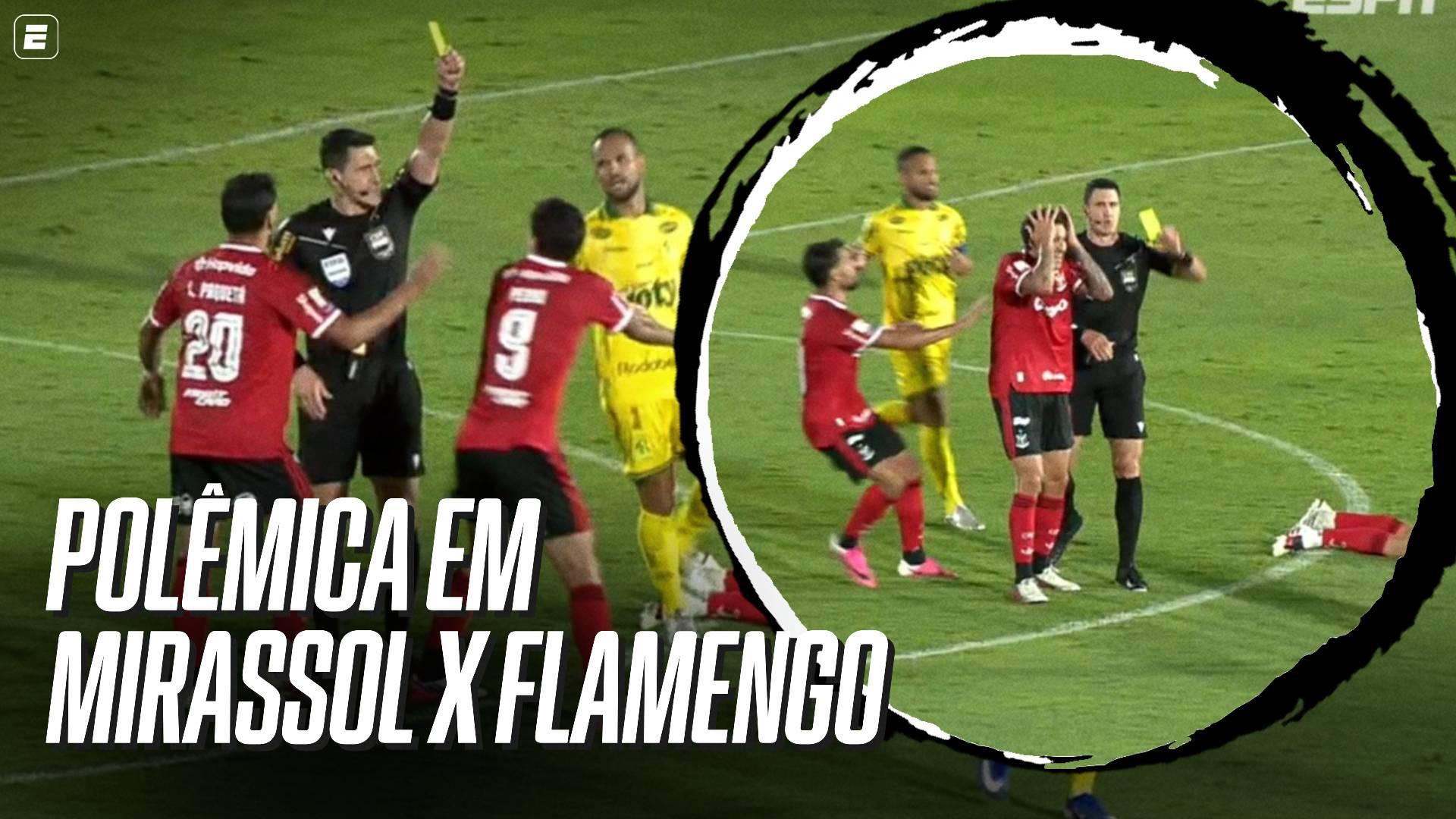 Imagem ilustrativa sobre Mirassol e Flamengo empatam em 3 a 3 em jogo antecipado pela CBF na última rodada do Brasileirão