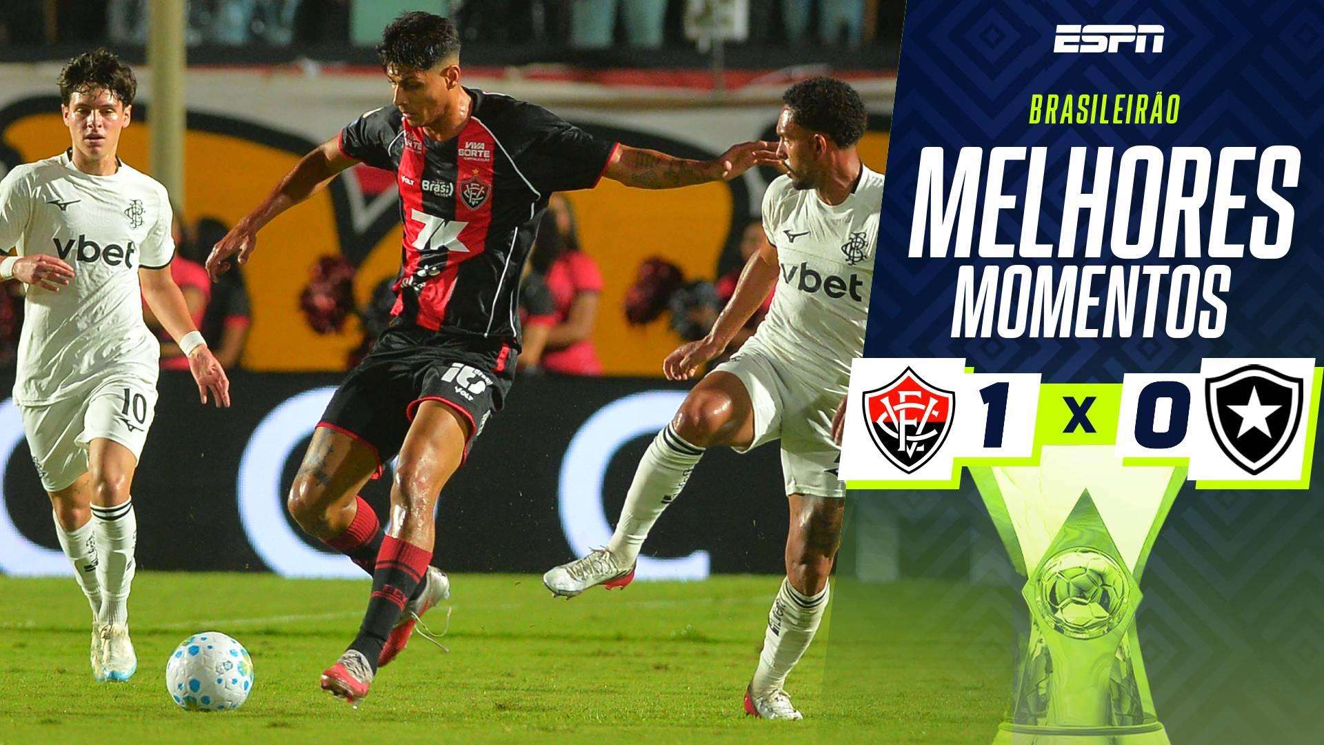 Vitória leva a melhor e amplia crise no Botafogo em jogo marcado por confusão no fim; VEJA