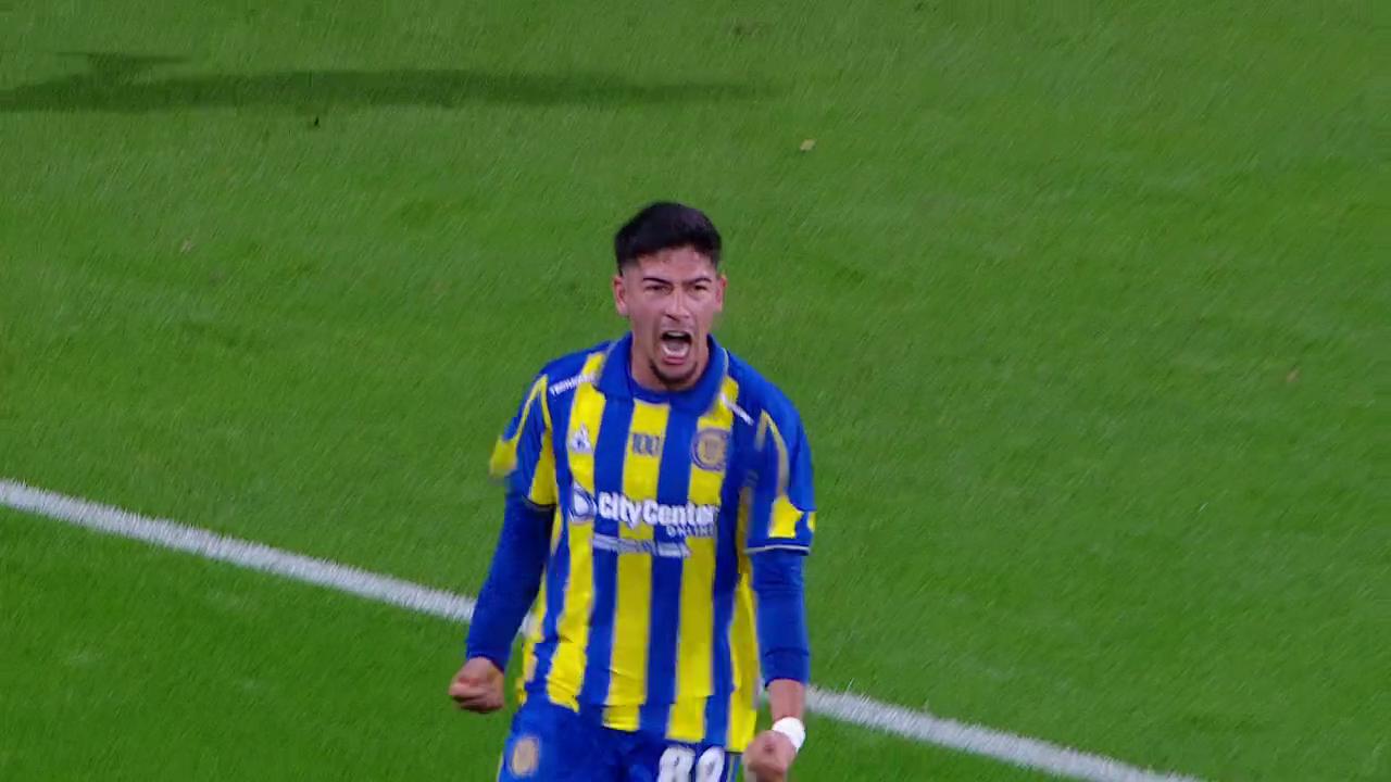 ¡Gran jugada de Rodríguez y golazo de Rosario Central ante Barracas!