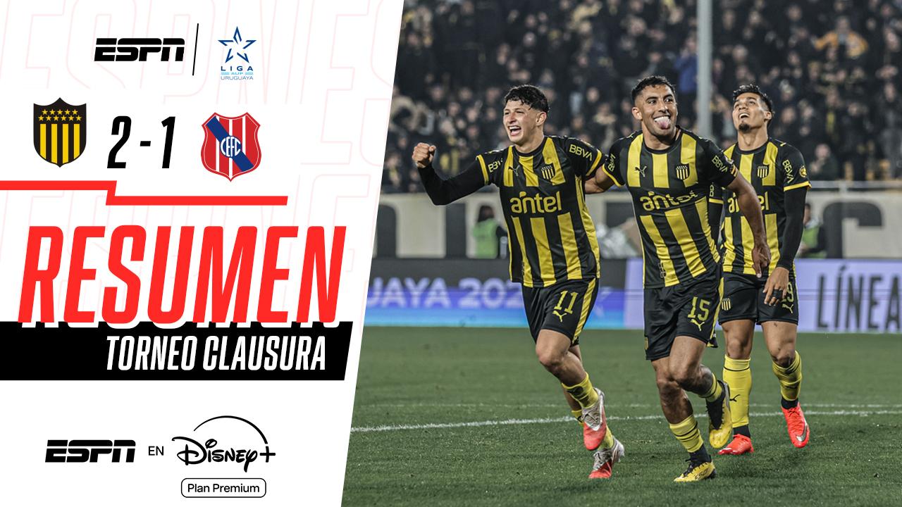 Peñarol se estrenó con triunfo en el Clausura y sigue como líder en la general