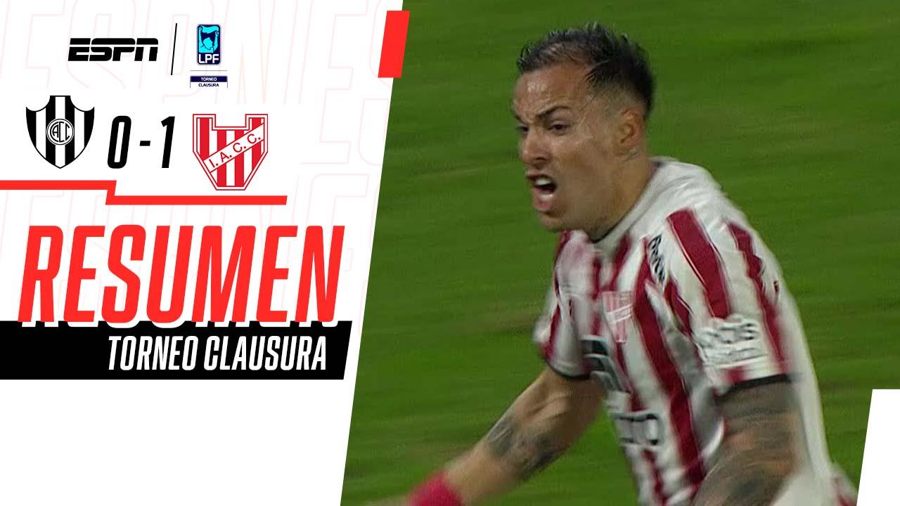 ¡Instituto superó a Central Córdoba y extendió su racha ganadora en el Clausura!