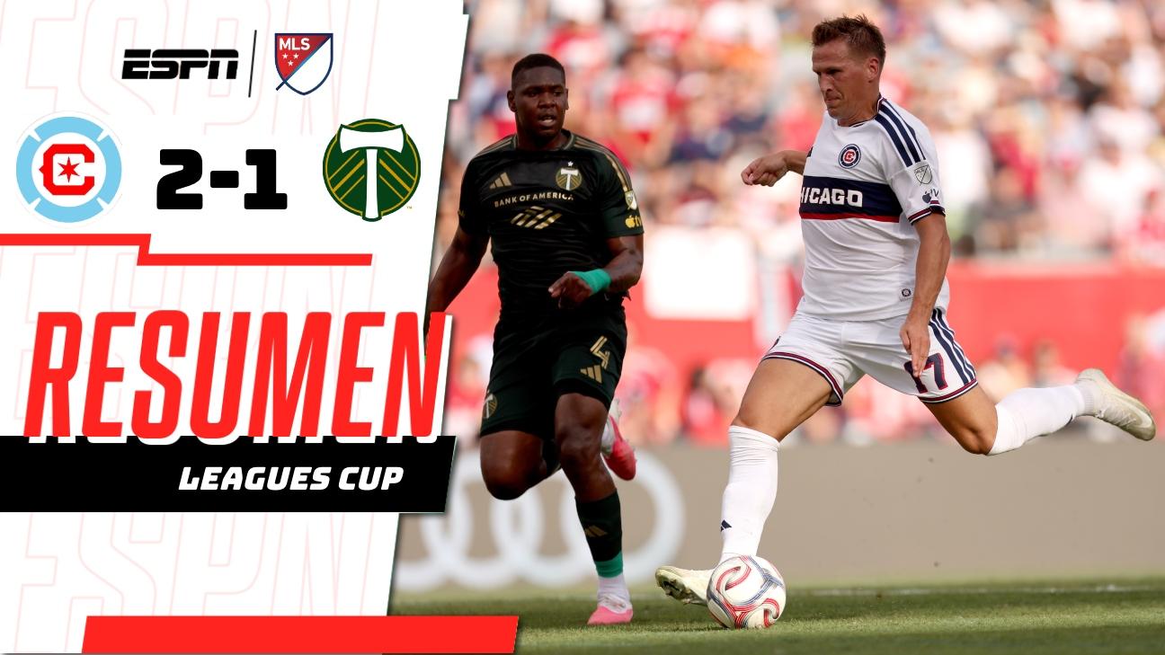 Chicago vence 2-1 a Portland con un arranque fulminante