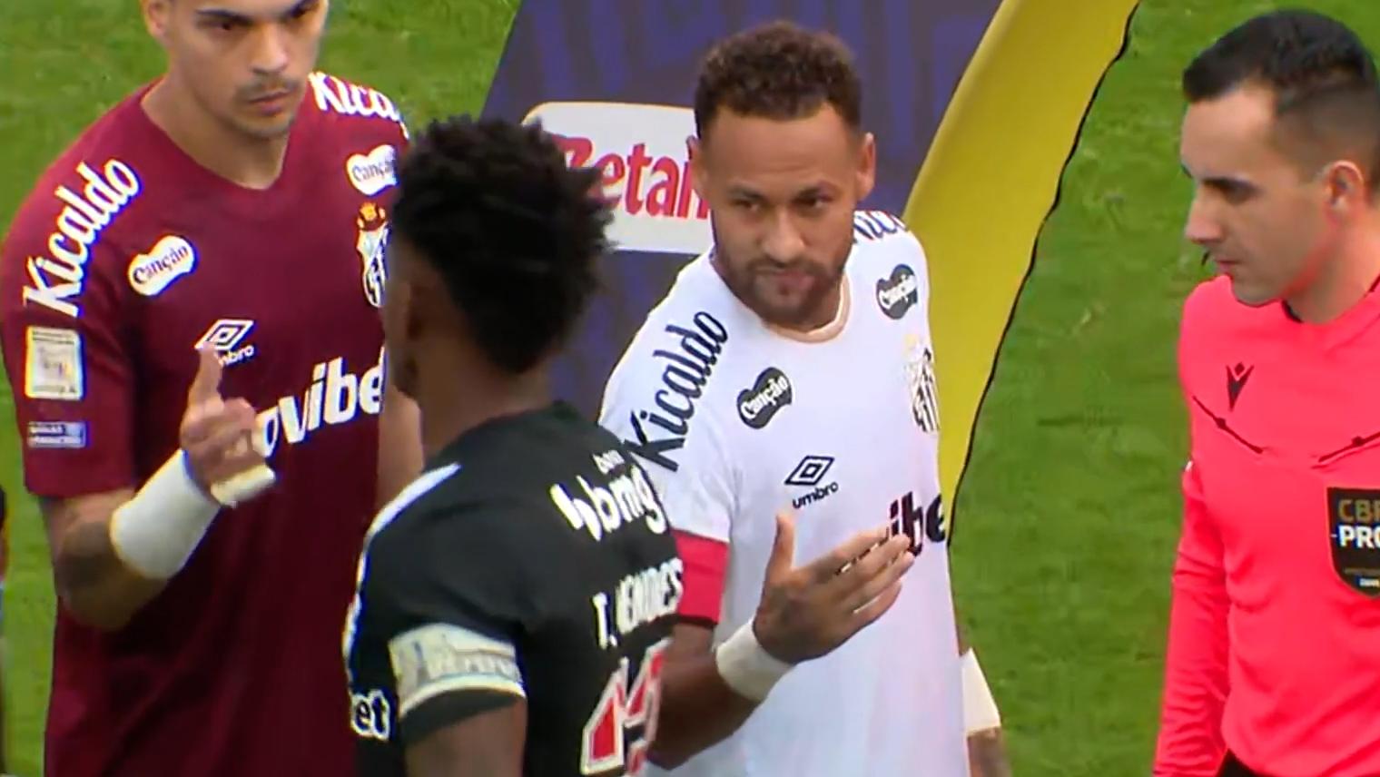 Neymar-Mendes feud reignites in frosty handshake snub