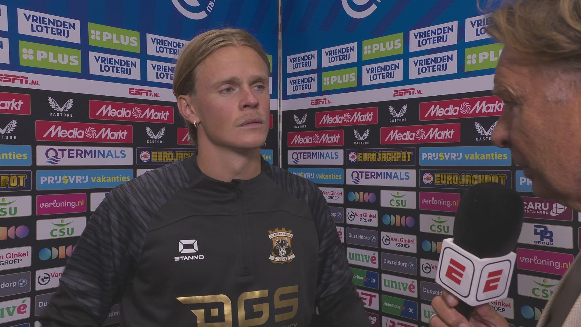 Tengstedt over 'geweldige' start: "Vorige week gewonnen en nu een punt wat niet makkelijk is"