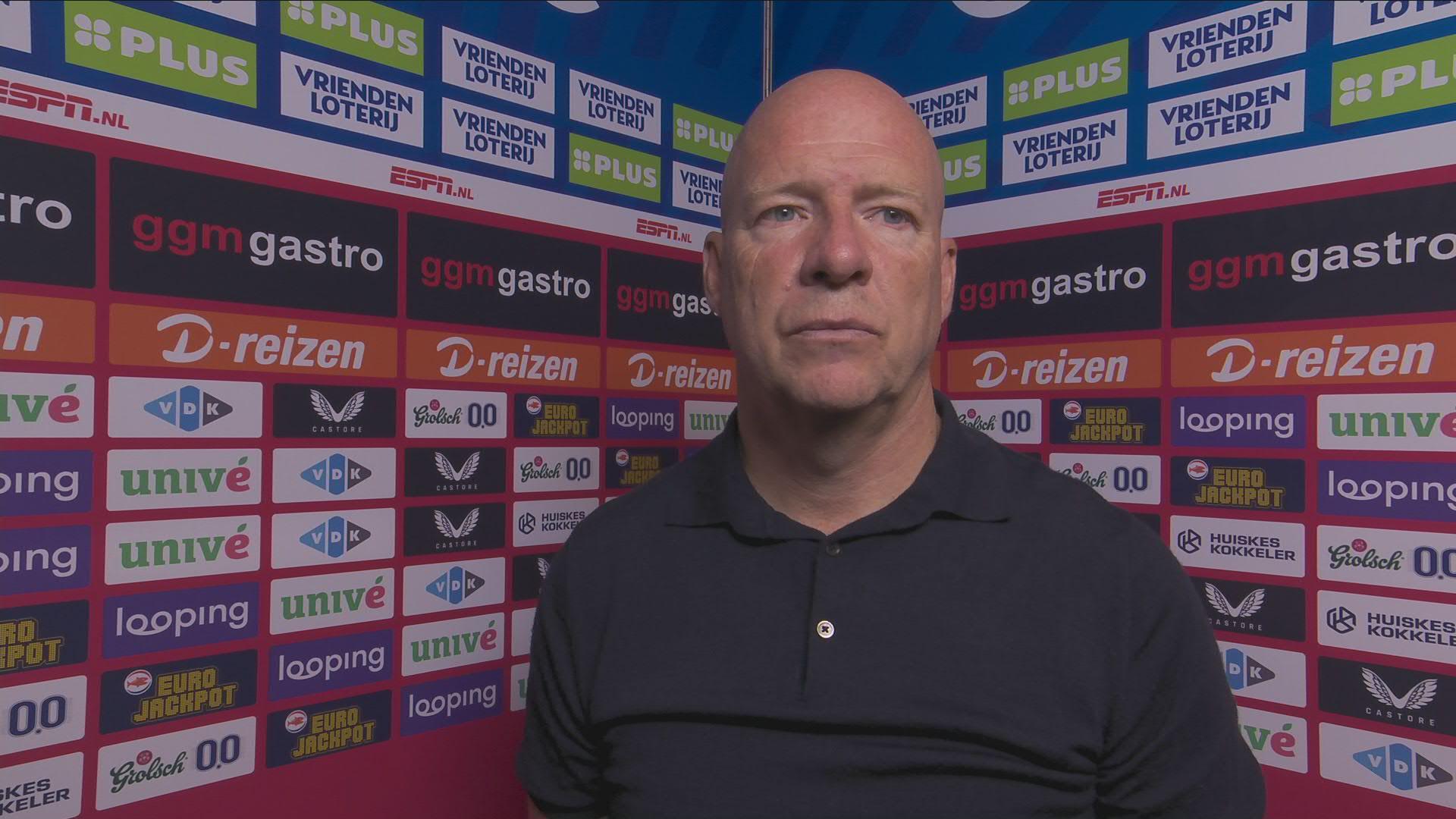 Van der Vegt nog steeds puntloos: "We waren vandaag niet volwassen"