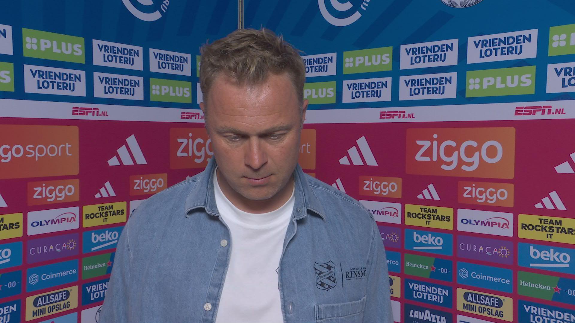 Veldman: "Na 20 minuten had ik niet het idee dat we hier met een 2-2 zouden staan"