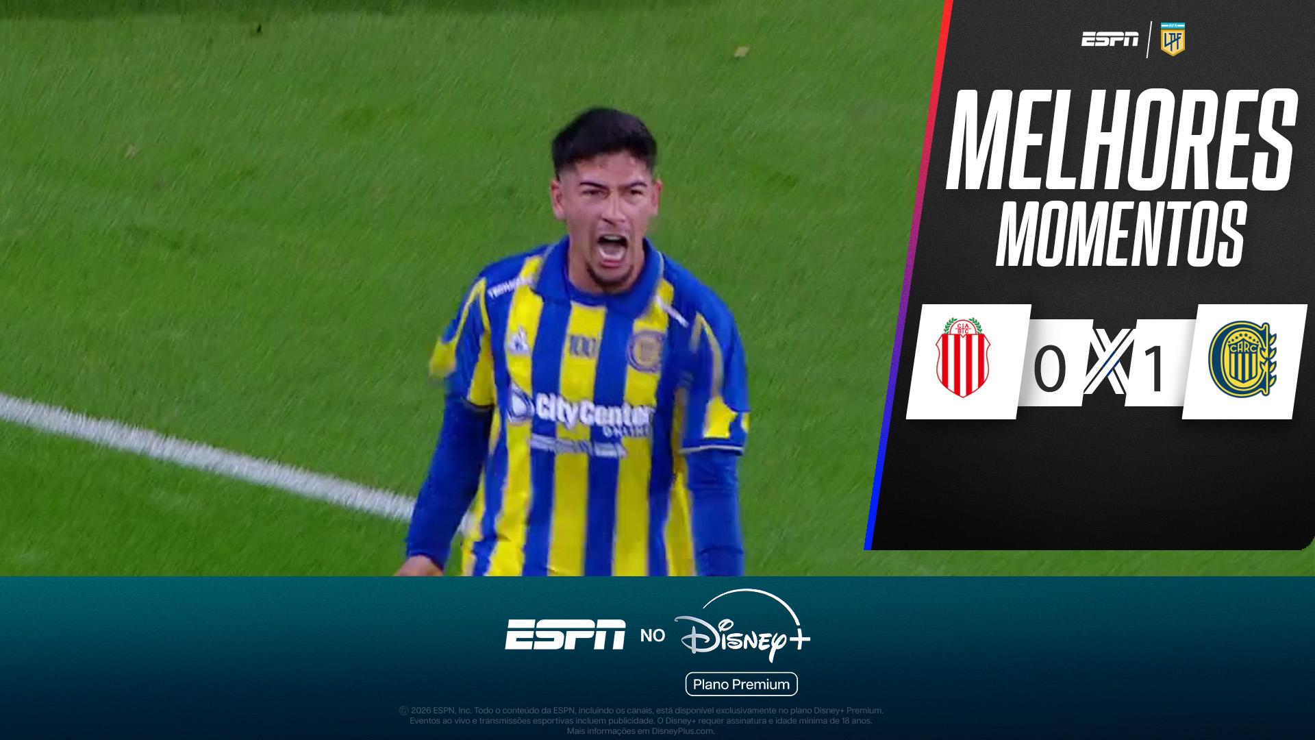 Barracas 0 x 1 Rosario Central no Campeonato Argentino: veja os melhores momentos