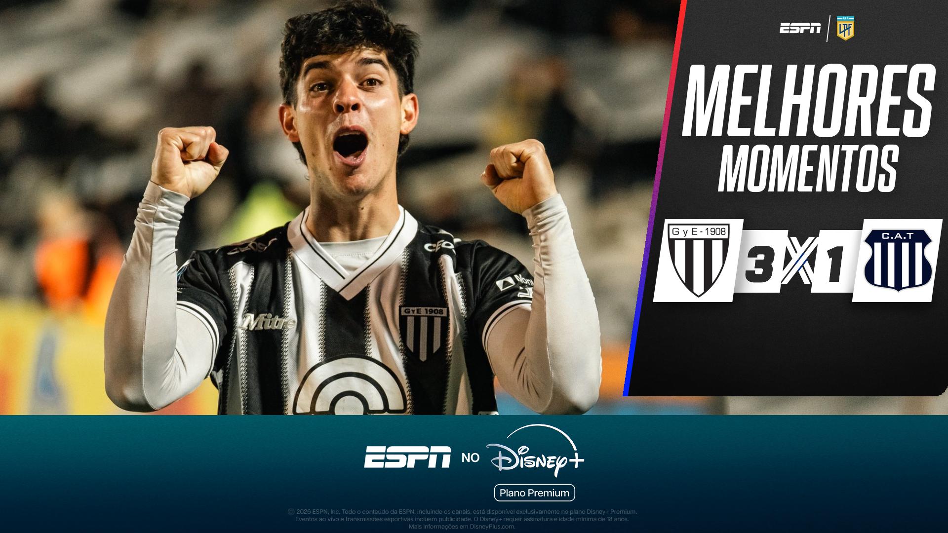 Gimnasia Mendoza domina Talleres e vence por 3 a 1 no Clausura; VEJA os melhores momentos