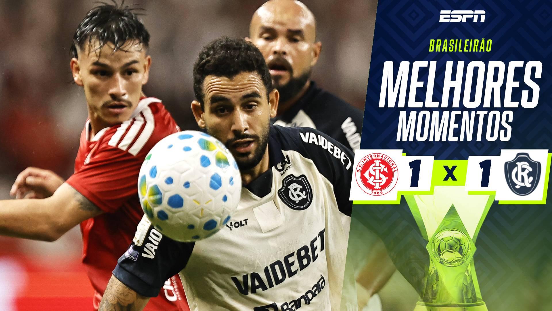 Remo busca empate nos acréscimos e frustra Internacional no Beira-Rio; VEJA