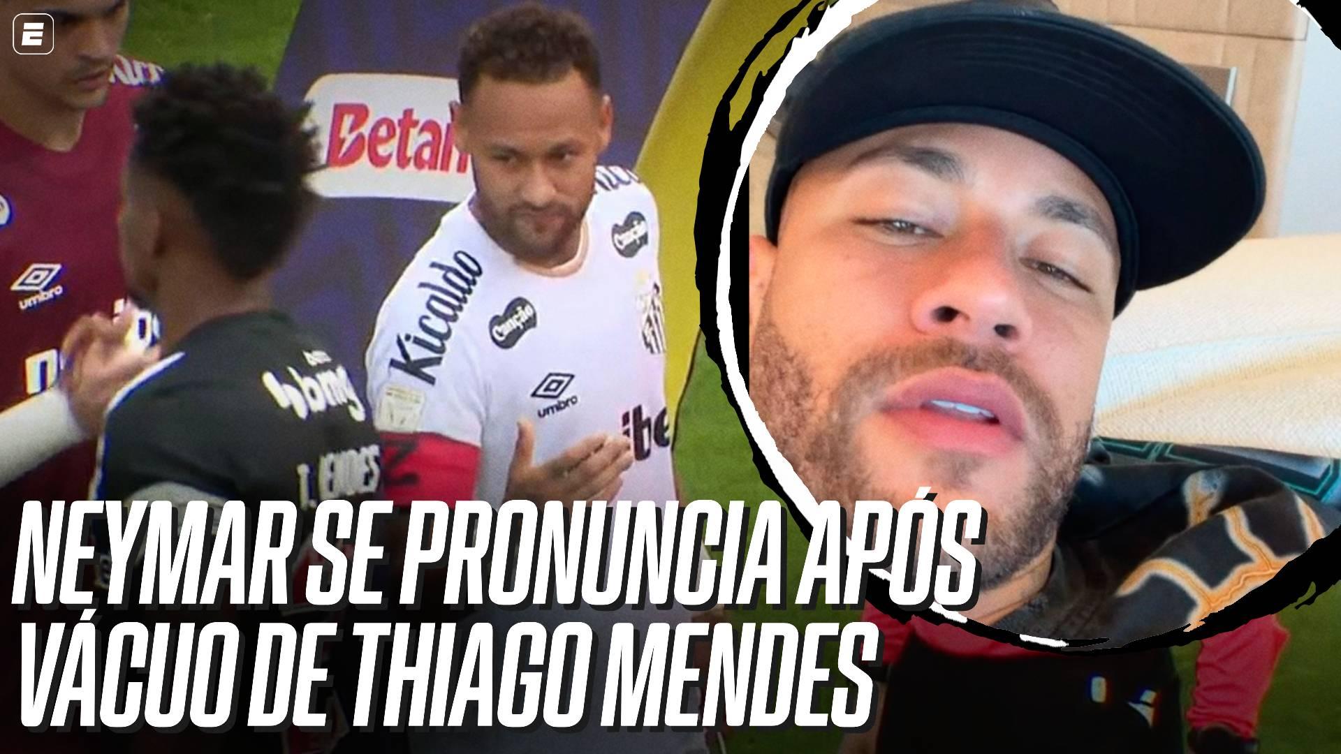 Neymar se manifesta sobre vácuo de Thiago Mendes: 'Não existe rivalidade... tenho coisa melhor para resolver'