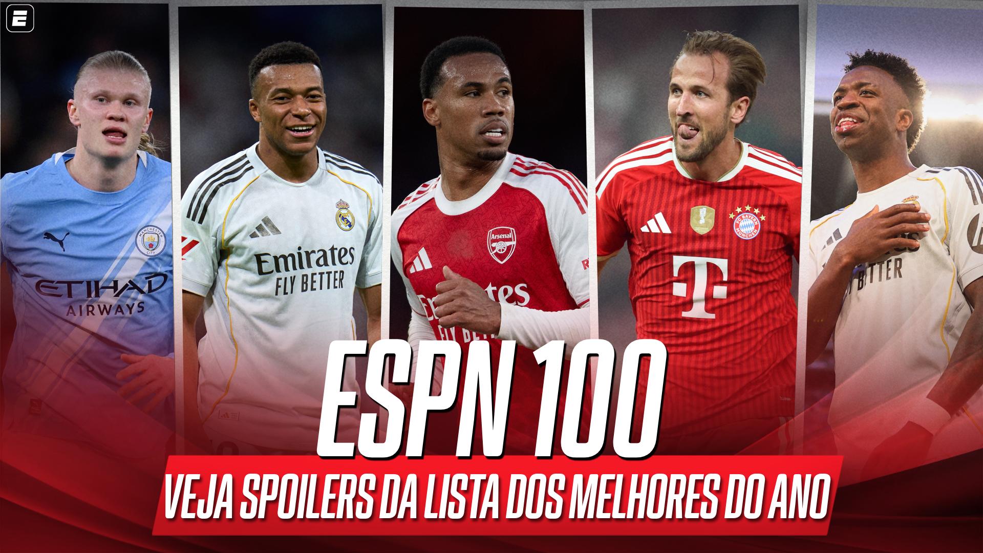 Sete brasileiros entre os melhores do ano! VEJA spoilers do ESPN 100