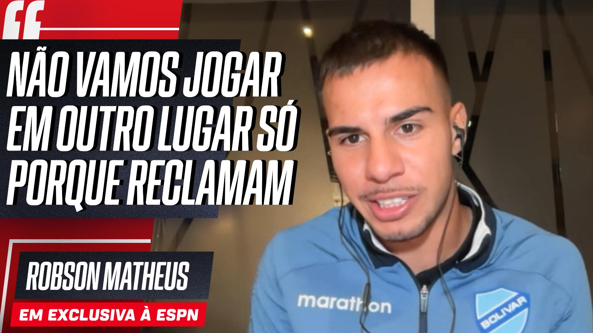 Jogador do Bolívar destaca vantagem de jogar fora de casa e mira pressão da torcida contra o São Paulo