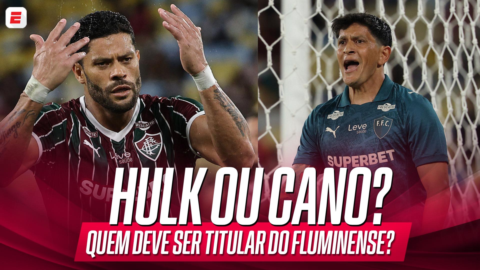 Hulk ou Cano: Quem deve ser titular do Fluminense contra o Rivadavia? VEJA números dos atacantes