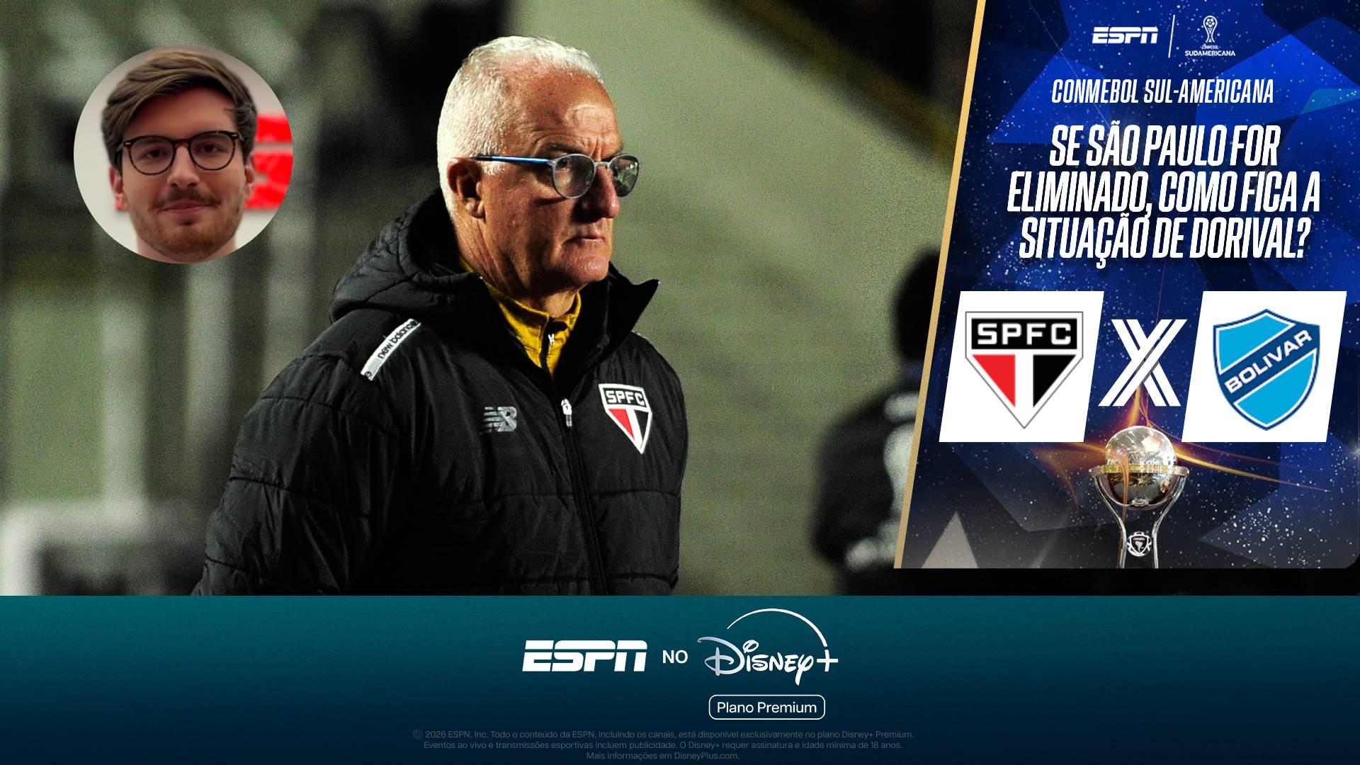Possível eliminação do São Paulo para o Bolívar na Sul-Americana é o fim da linha para Dorival Júnior? Celso Ardengh analisa
