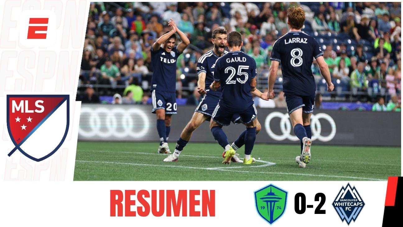 Vancouver Whitecaps toma la cima tras vencer 2-0 a Seattle Sounders