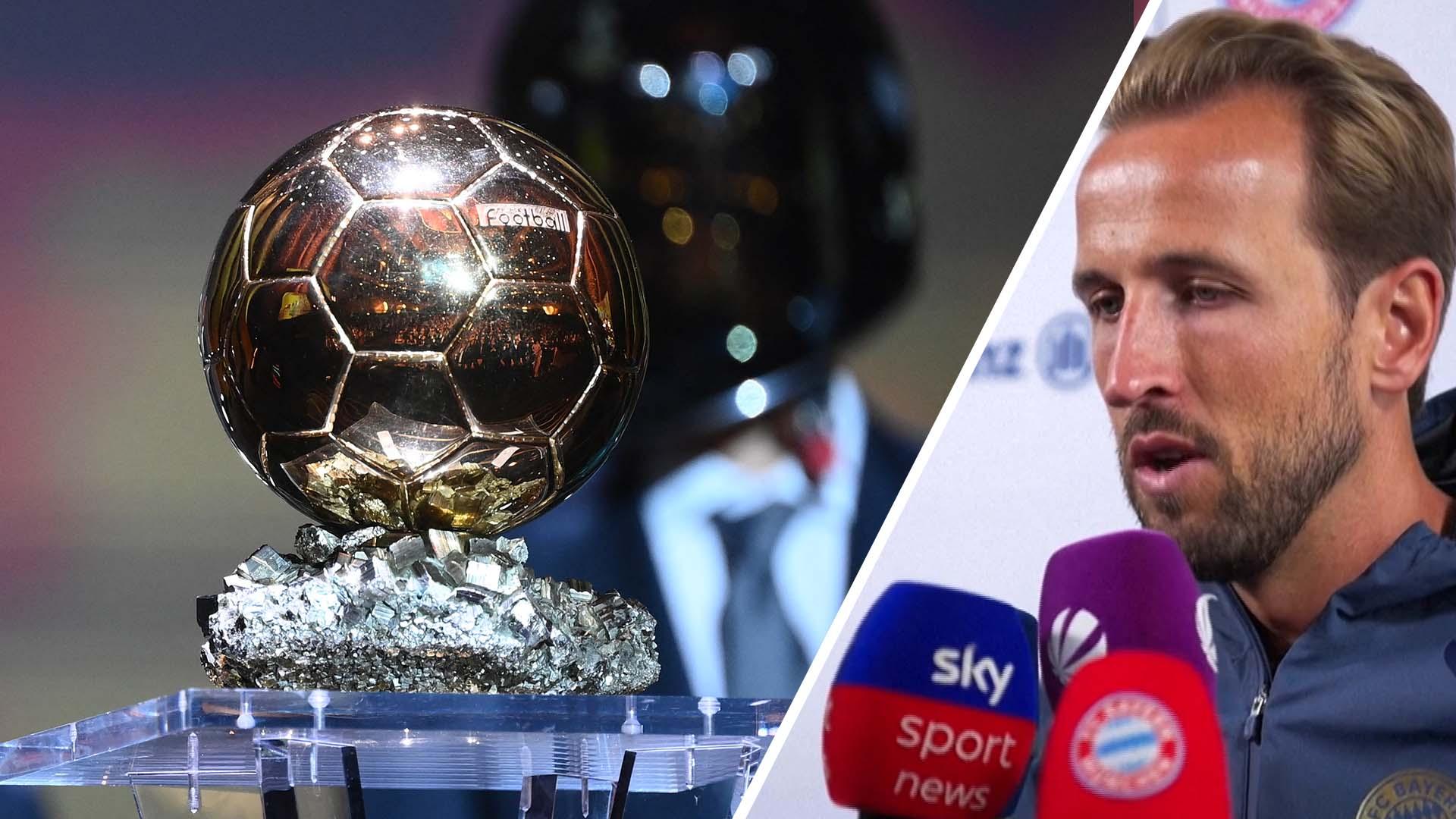 Kane: It would be amazing to win the Ballon d'Or