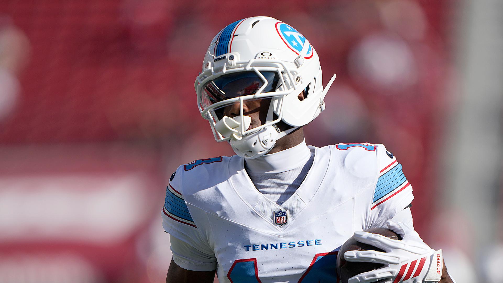Carnell Tate shaken up at practice
