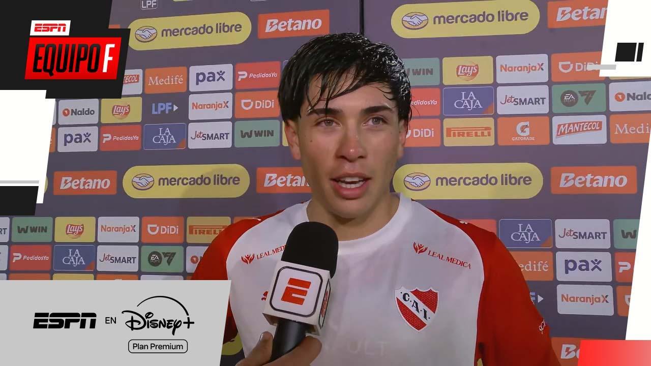 Gutiérrez: "No sé si será mi último partido, pero estando en Independiente voy a darlo todo"