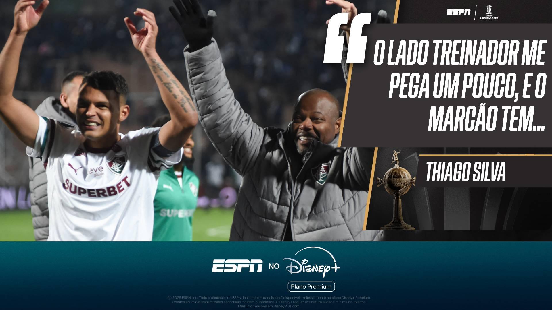 Thiago Silva 'auxiliar' de Marcão? Zagueiro explica parceria com Fábio e elogia treinador interino: 'Leitura perfeita'