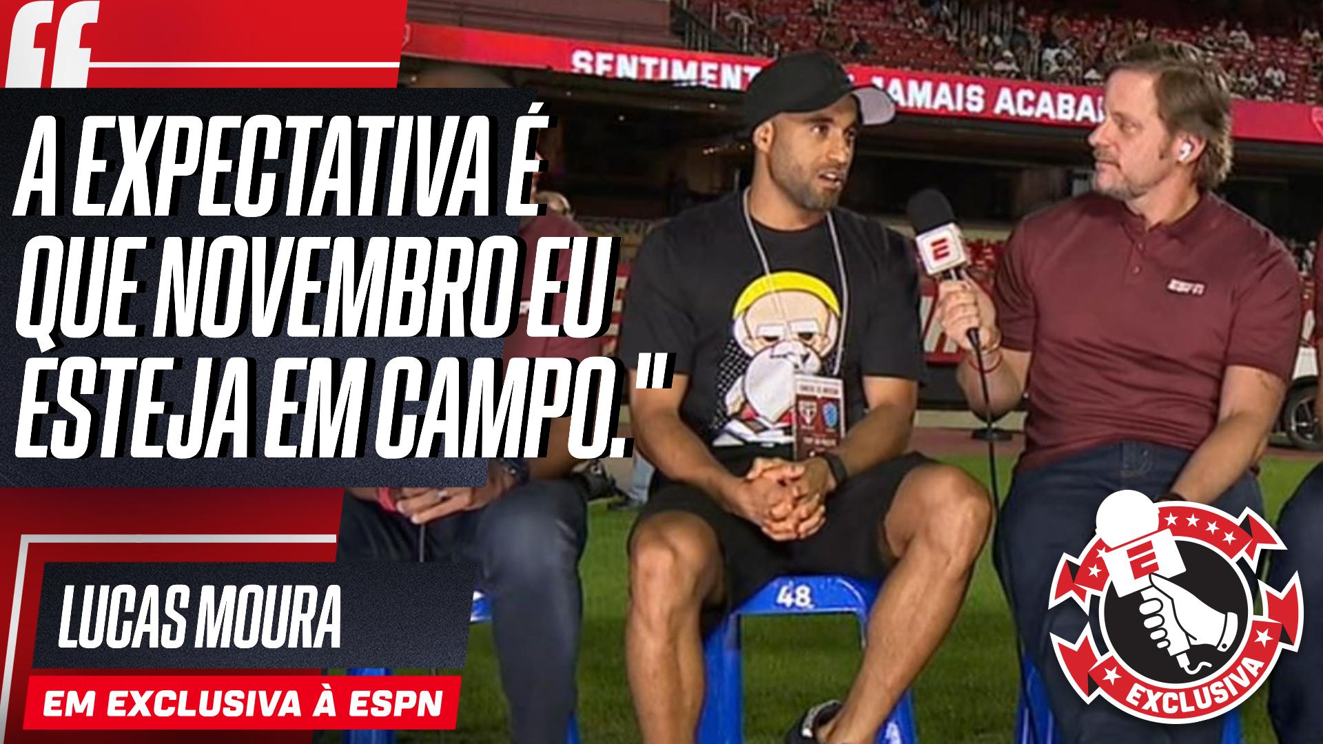Retorno em 2026, renovação e mais! À ESPN, Lucas Moura abre o jogo: 'O São Paulo é minha casa'