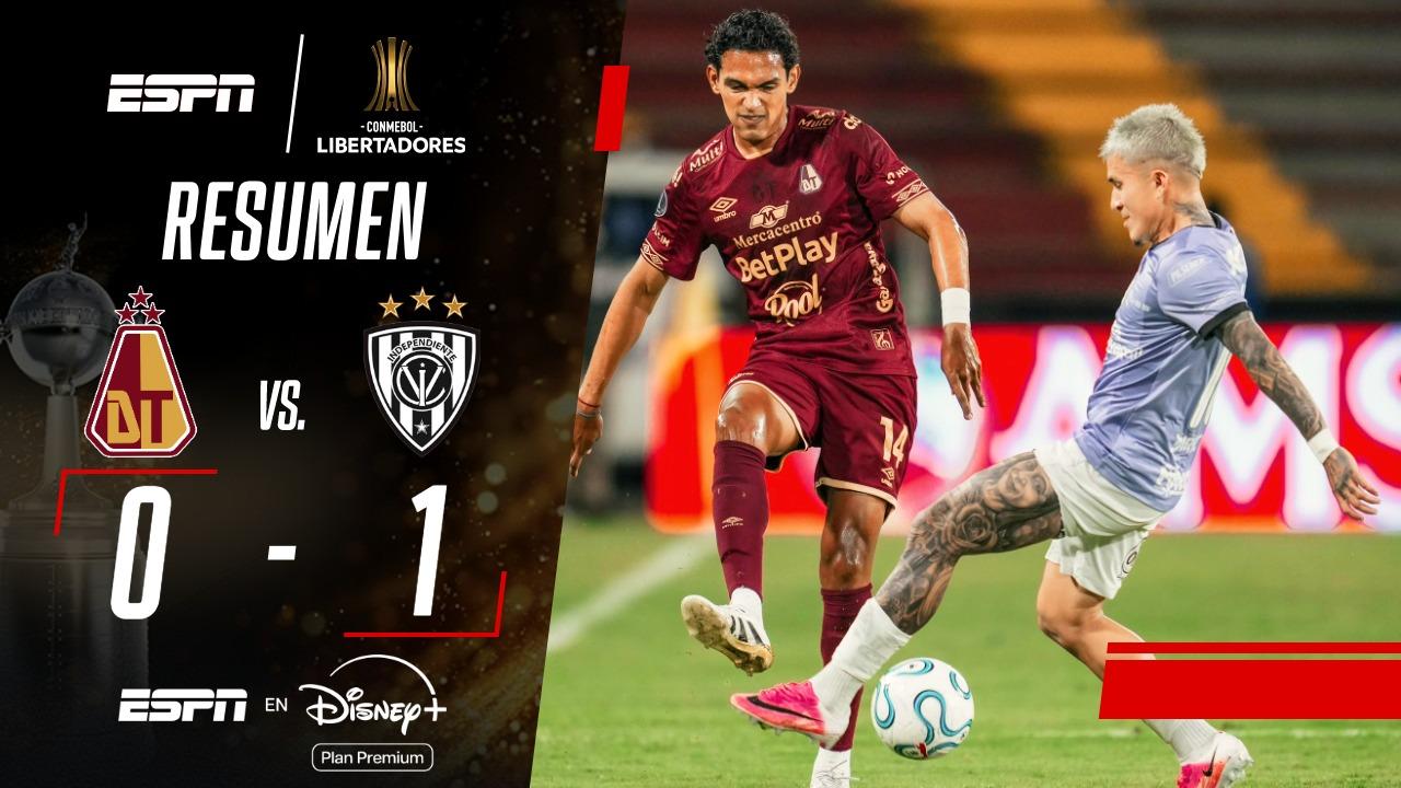 Independiente del Valle venció a Deportes Tolima en la ida de los octavos