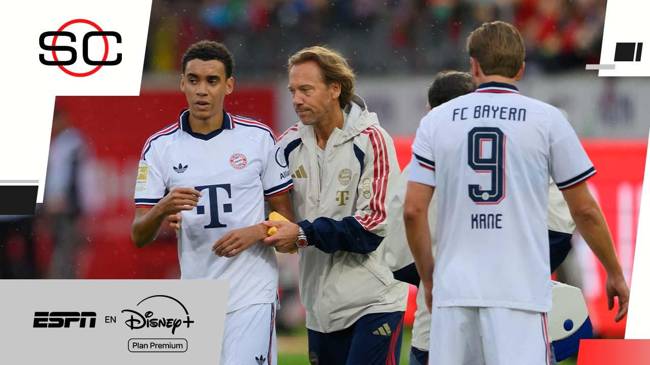 Musiala volvió a desmayarse en un partido del Bayern Múnich: su palabra
