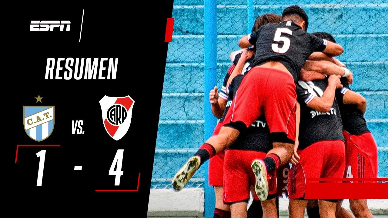 ¡River goleó a Atlético Tucumán y es líder en el Torneo Proyección!