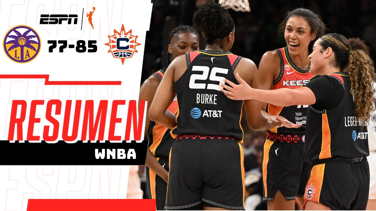 Olivia Nelson-Ododa brilla en la victoria de Connecticut Sun sobre LA Sparks