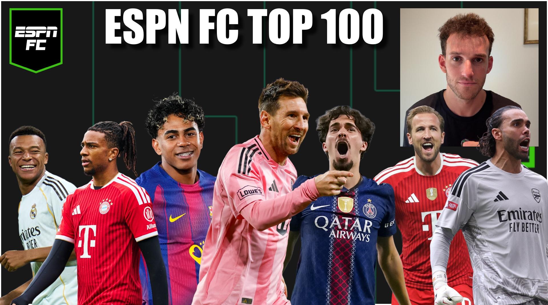 PSG es el club con más jugadores en el Top 100 de ESPN
