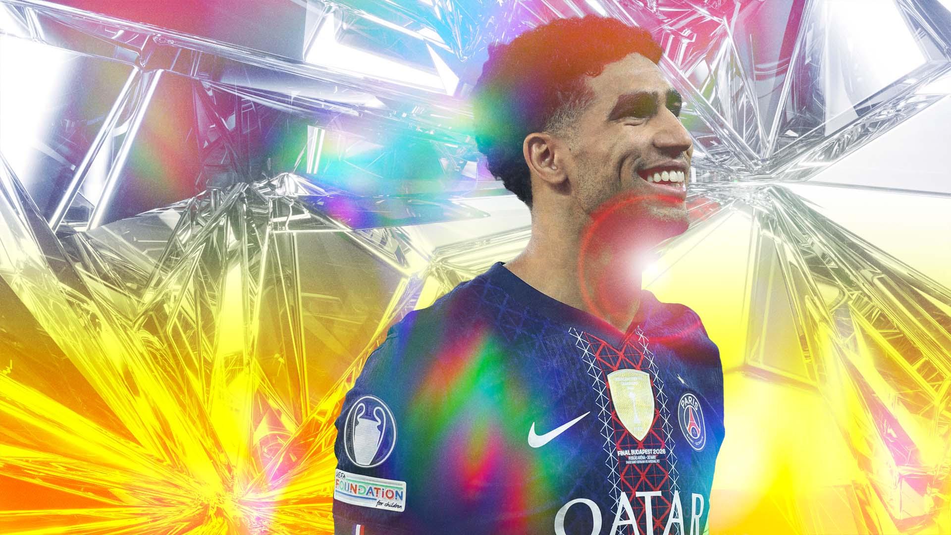 How Achraf Hakimi kept his spot as the FC 100's best fullback