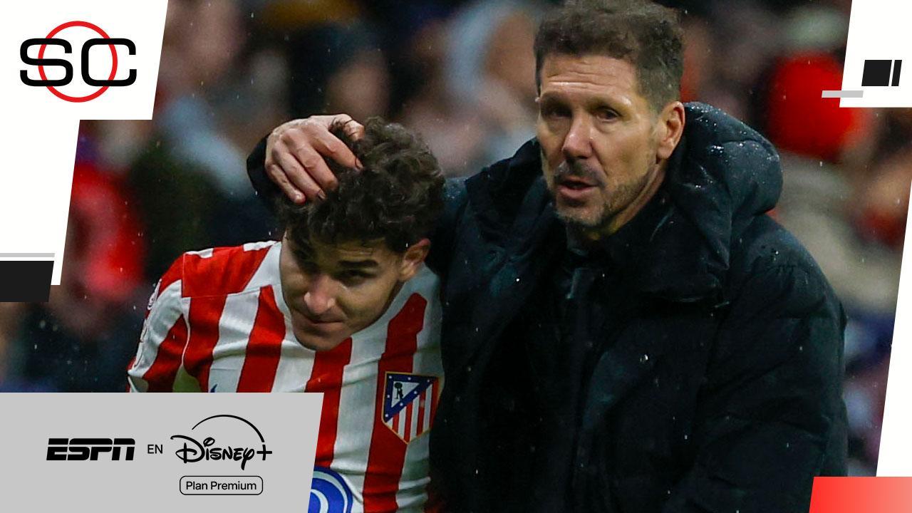 ¿Futuro sentenciado para Julián? El Cholo Simeone y la situación de la Araña