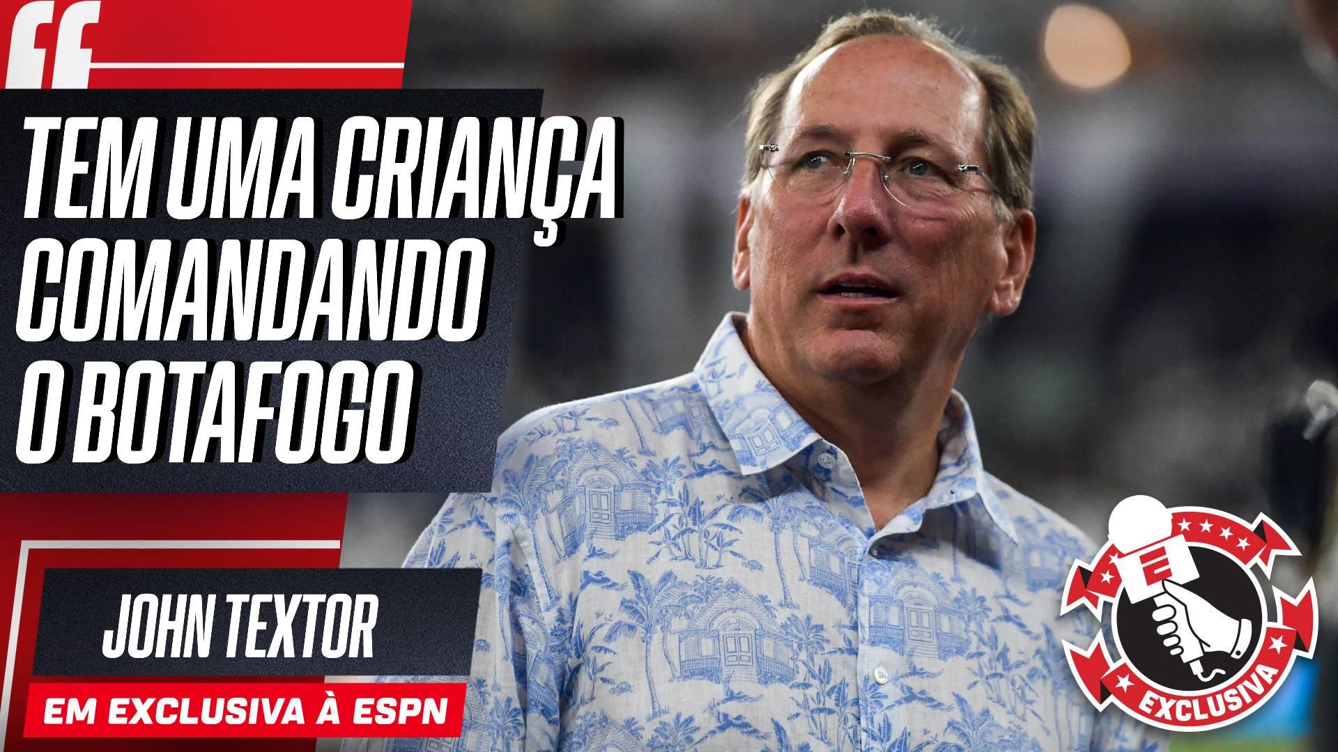 Textor solta o verbo após demissão de Franclim Carvalho no Botafogo: 'Não pode abandonar o treinador aos abutres'