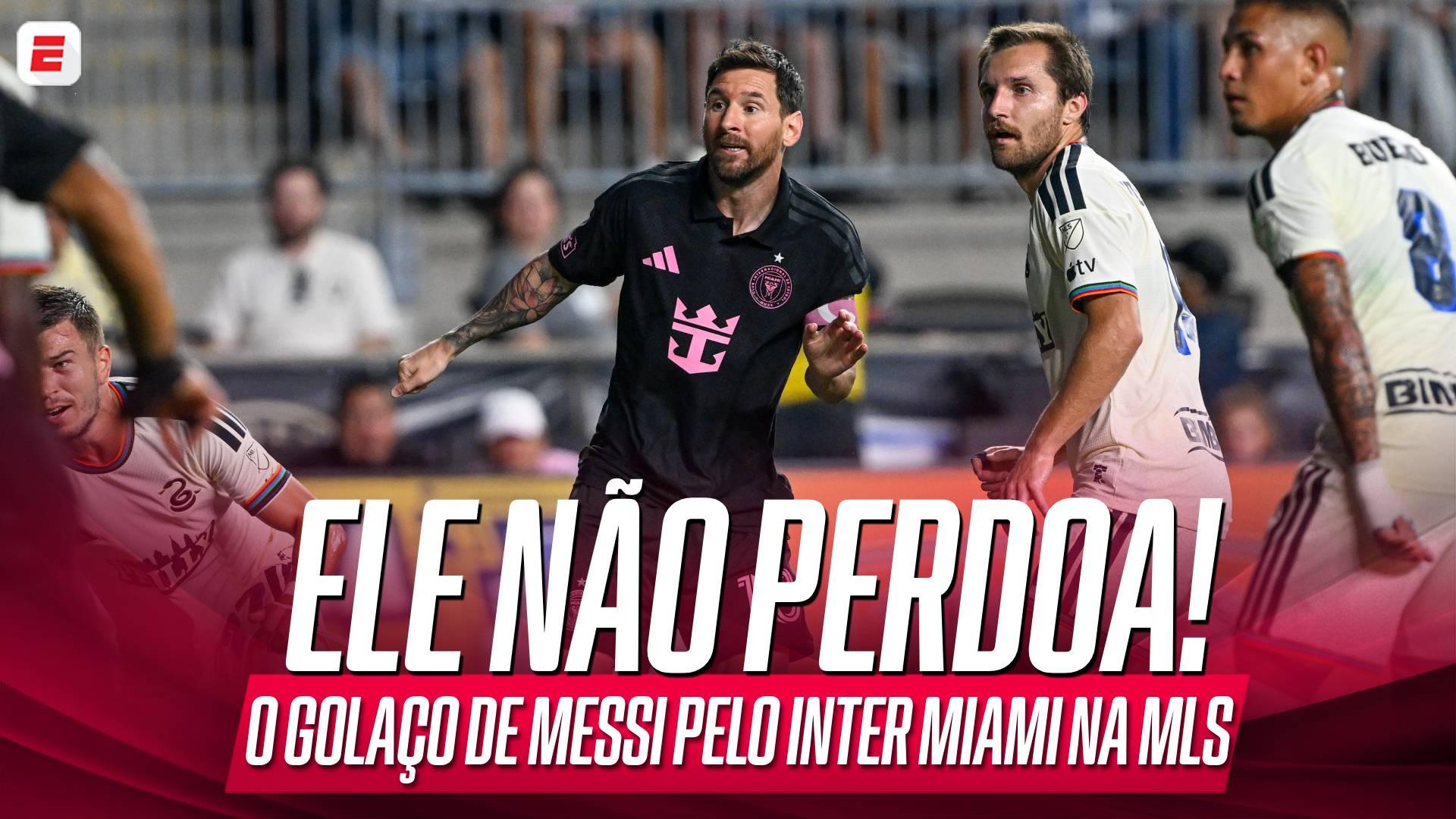 GOL DE MESSI! Craque marca o primeiro pelo Inter Miami após a volta da Copa do Mundo; assista