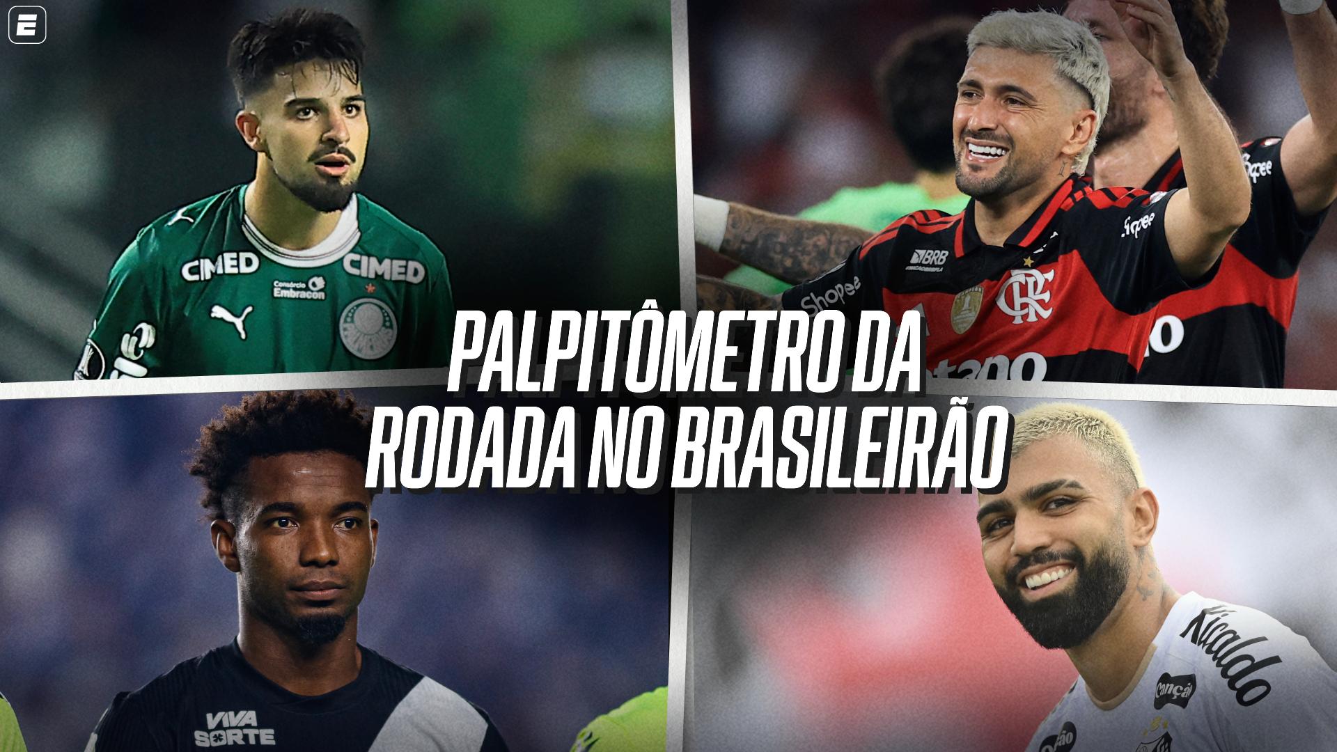 lmeiras segue na liderança? Flamengo vence? E o Z-4? Os palpites da rodada no Brasileirão
