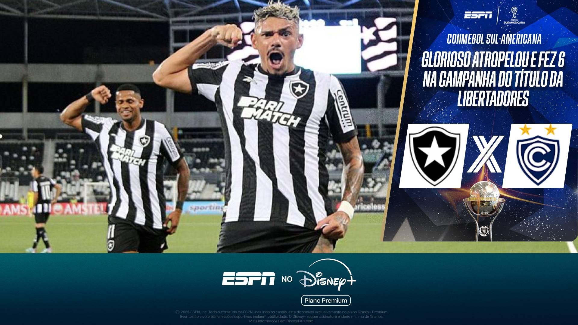 Ainda dá para o Botafogo na Sul-Americana? RELEMBRE o último 6x0 que garantiria a vaga contra o Cienciano