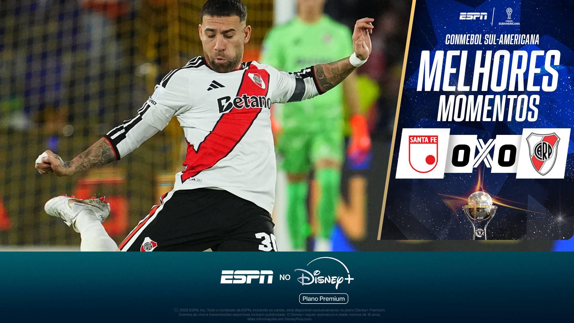 Com Almada, Otamendi e ex-Palmeiras, River Plate não sai do empate e decide vaga na Sul-Americana na Argentina; veja como foi
