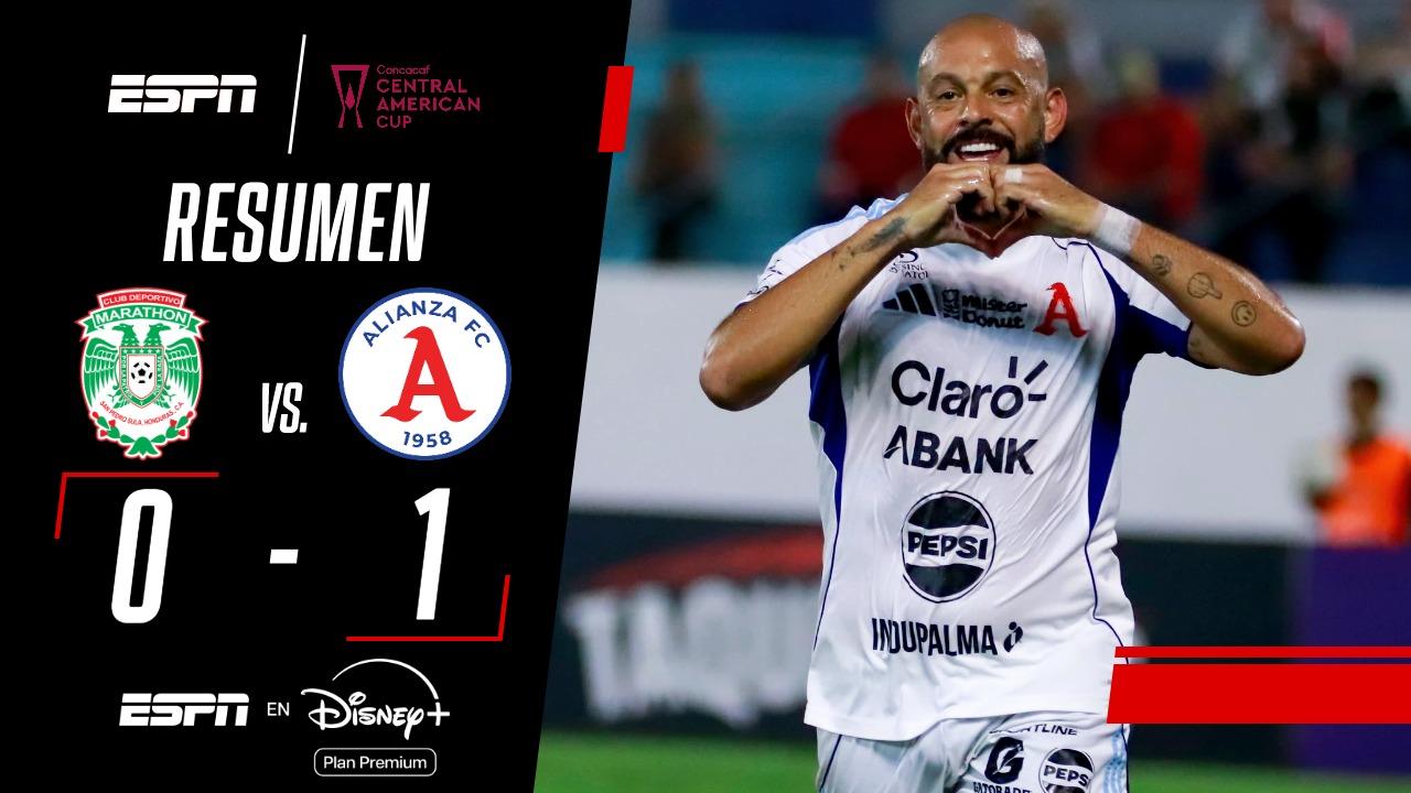 Alianza FC pisó fuerte en Honduras y le ganó a Marathón