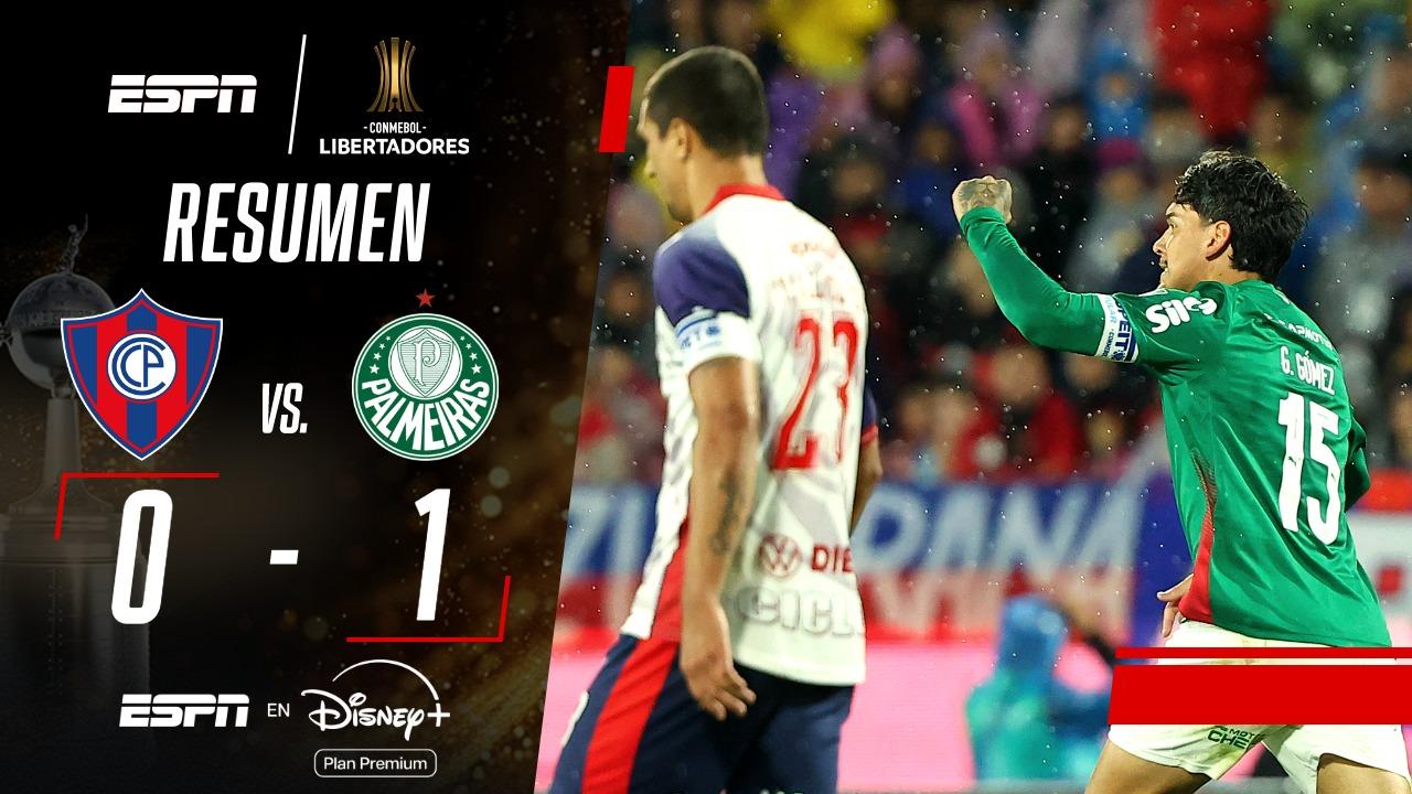 ¡Palmeiras venció a Cerro Porteño y avanzó a los cuartos de la Libertadores!
