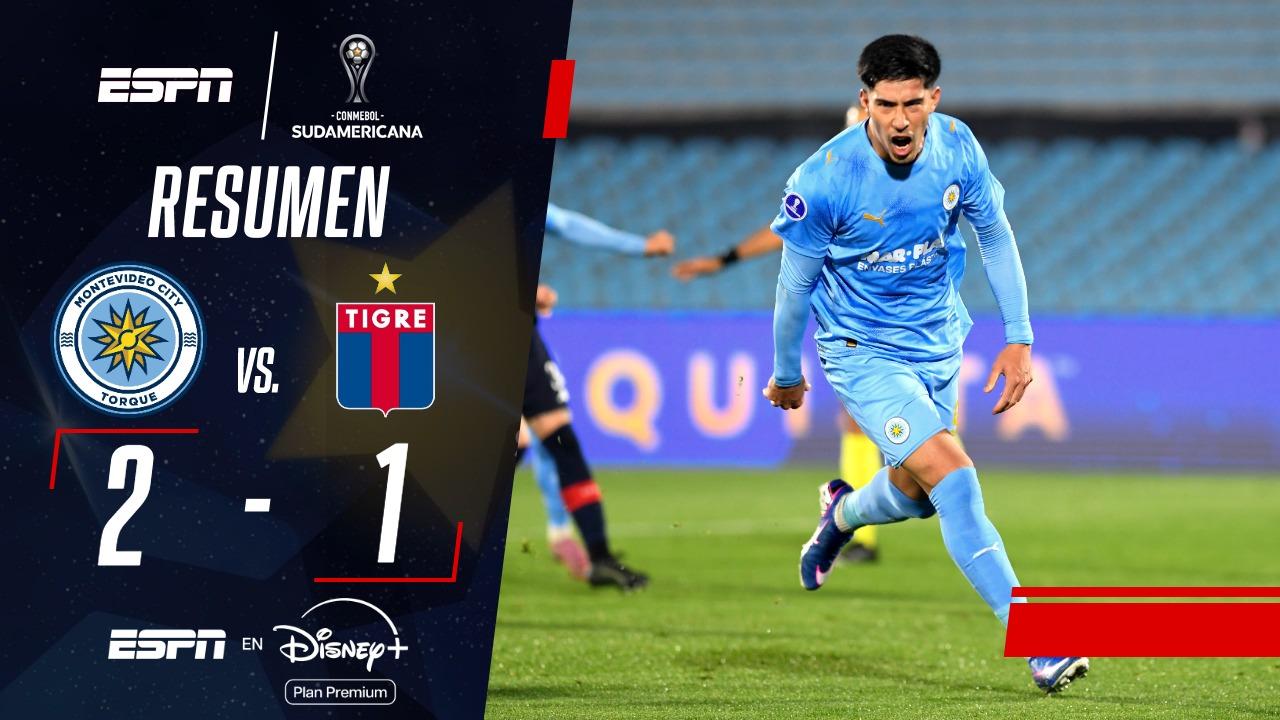 Montevideo City Torque le ganó a Tigre y lo eliminó de la Sudamericana