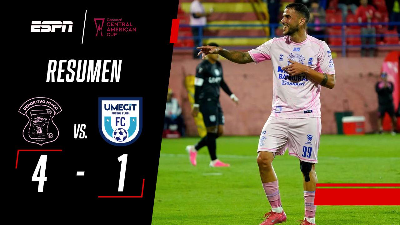 Deportivo Mixco goleó 4-1 a UMECIT