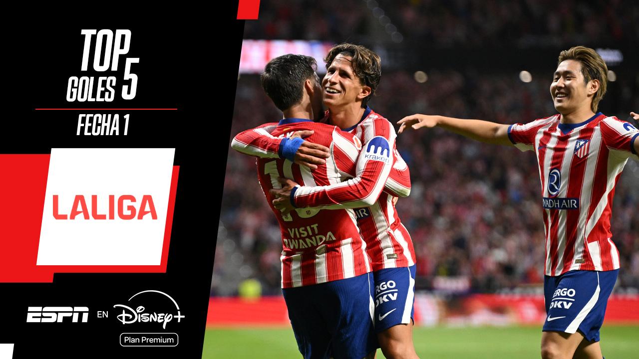 La primera fecha de LaLiga estuvo repleta de golazos