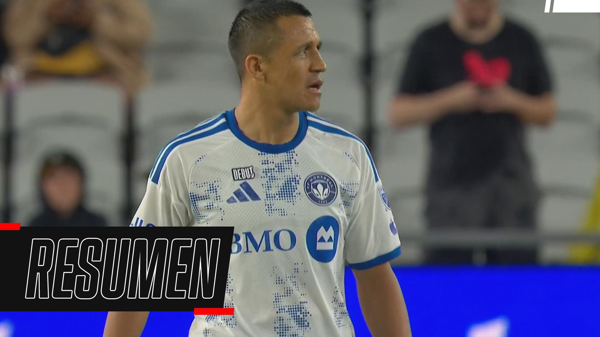 Alexis Sánchez debutó en Montreal con un triunfo ante Columbus Crew