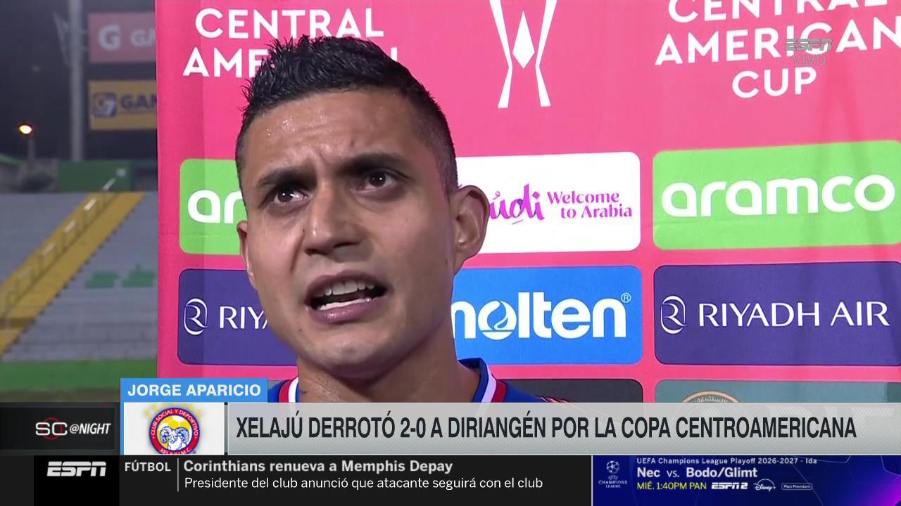 Jorge Aparicio: "no sacamos provecho a las opciones de gol, estamos trabajando para salir de este mal momento "