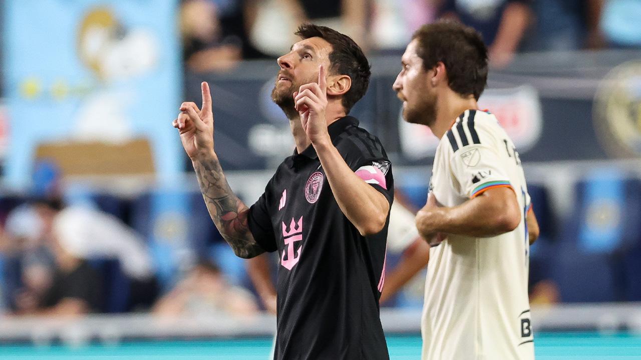 Golazo de Messi para el 2-1 del Inter Miami ante Philadelphia Union