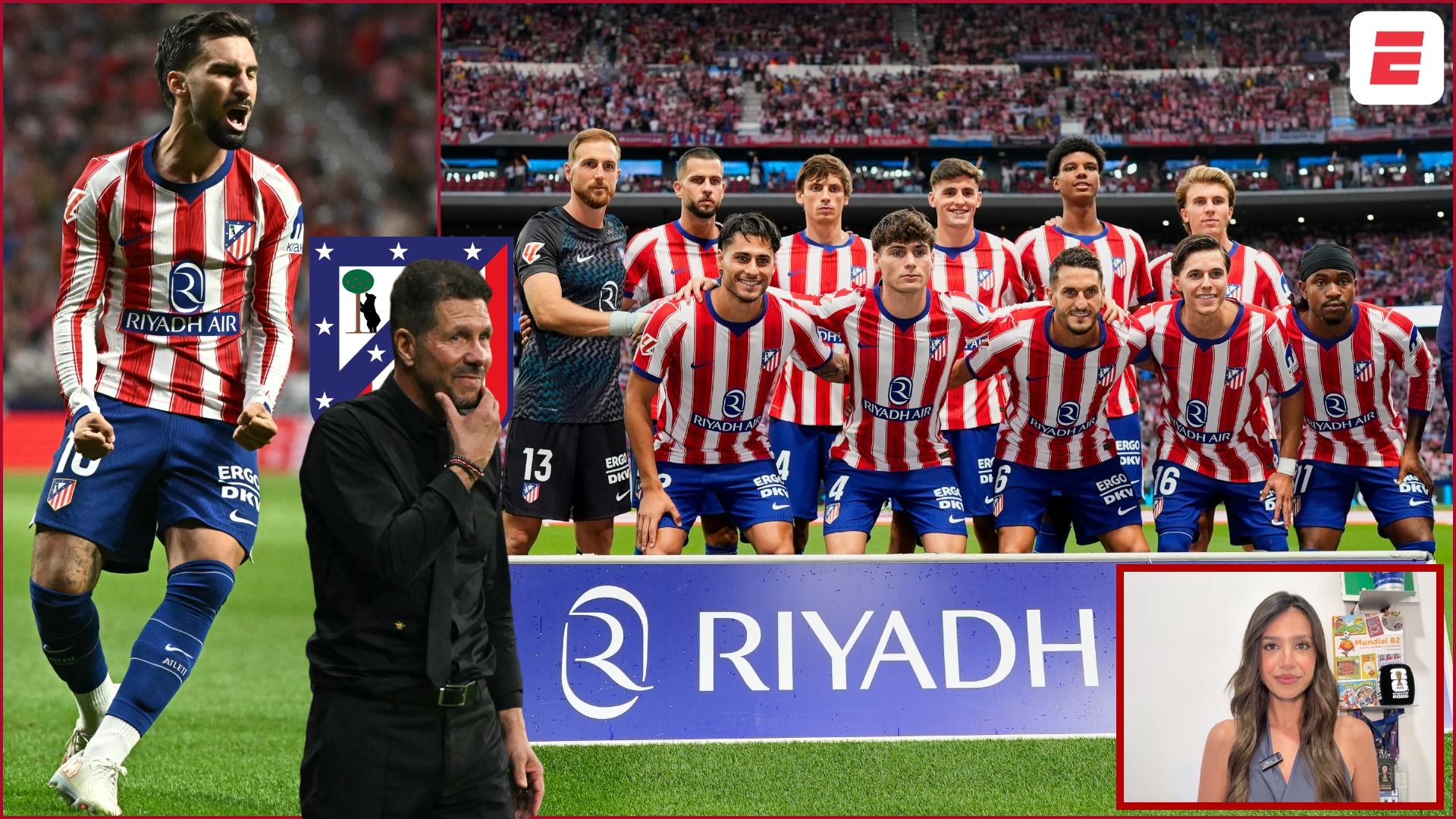 Atleti debuta en LaLiga con triunfo basado en juventud