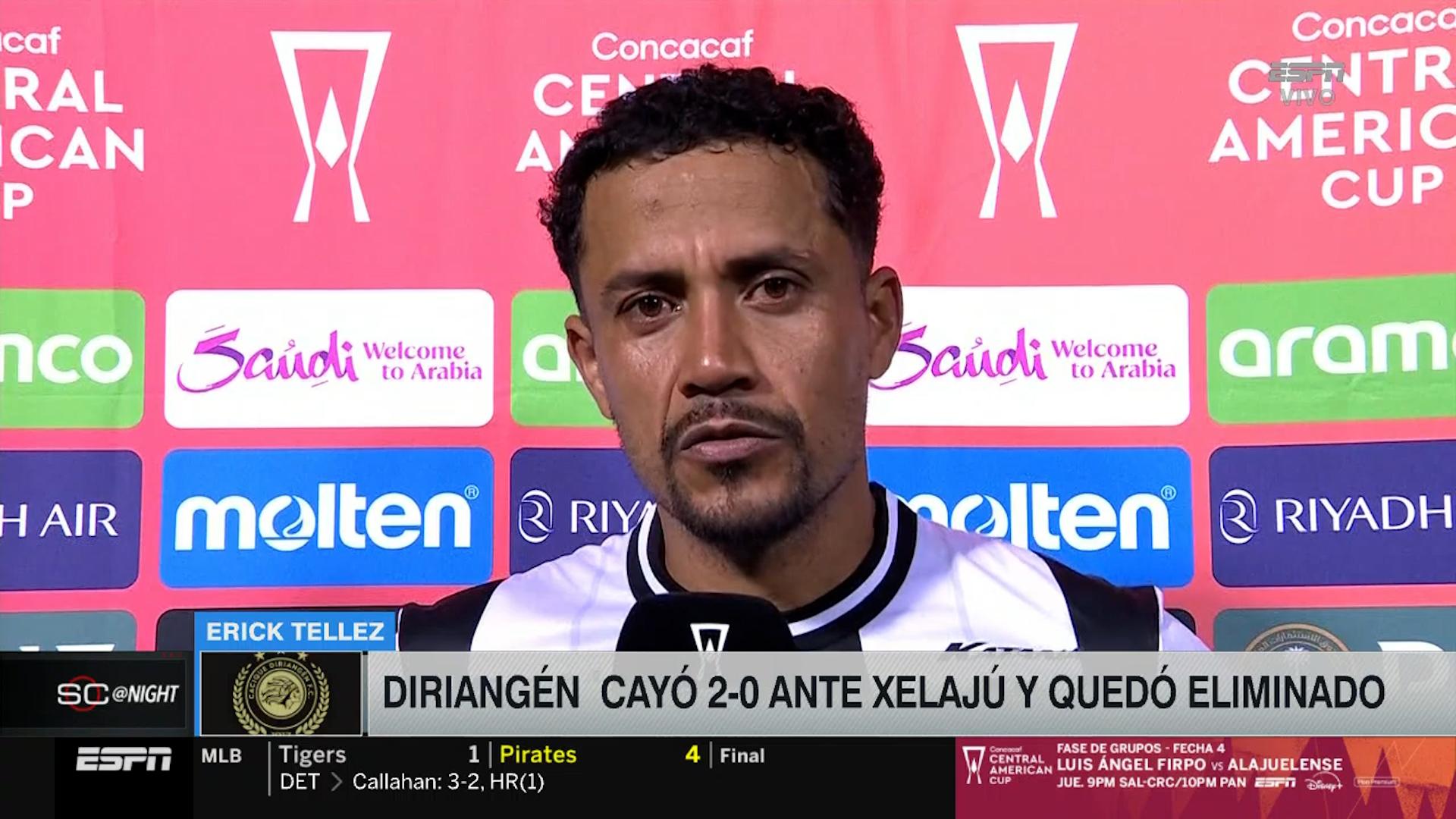Erick Tellez: "Teníamos que ser más ofensivos"