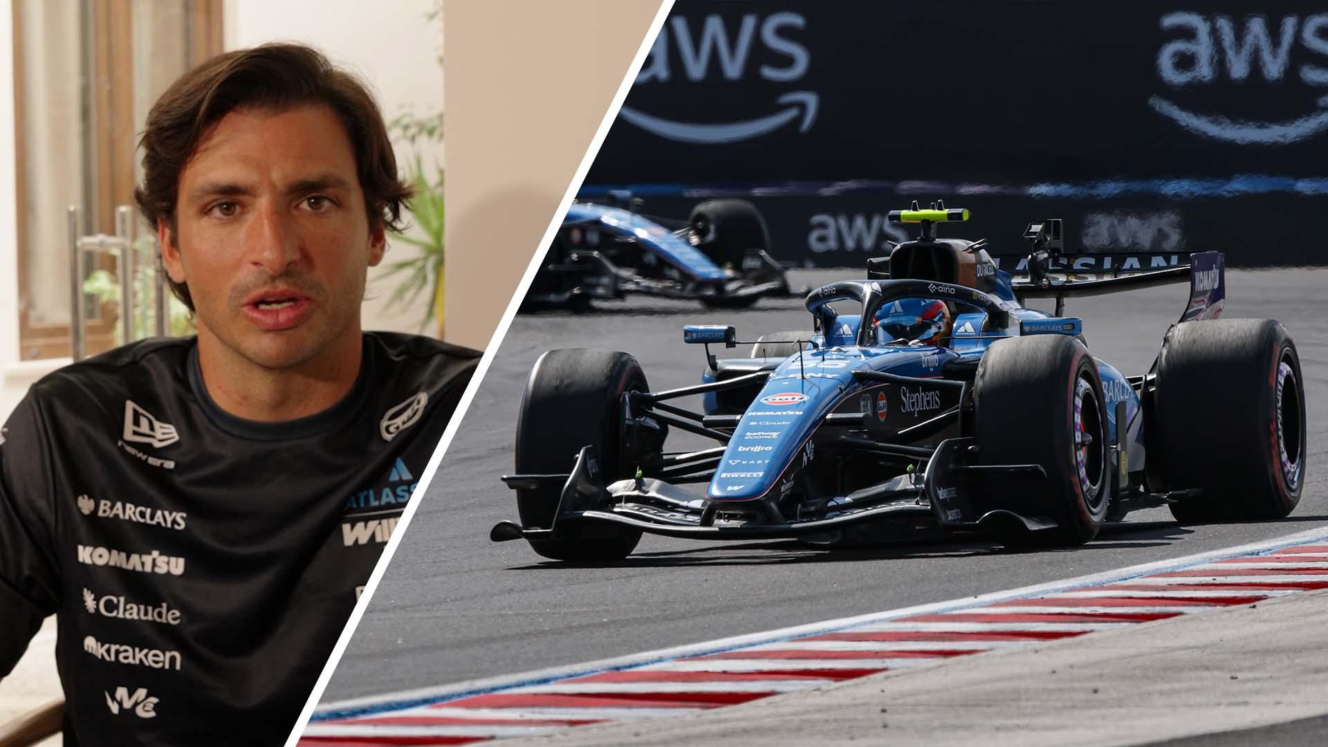 Sainz hoping to bring Williams 'back where they belong' after extension