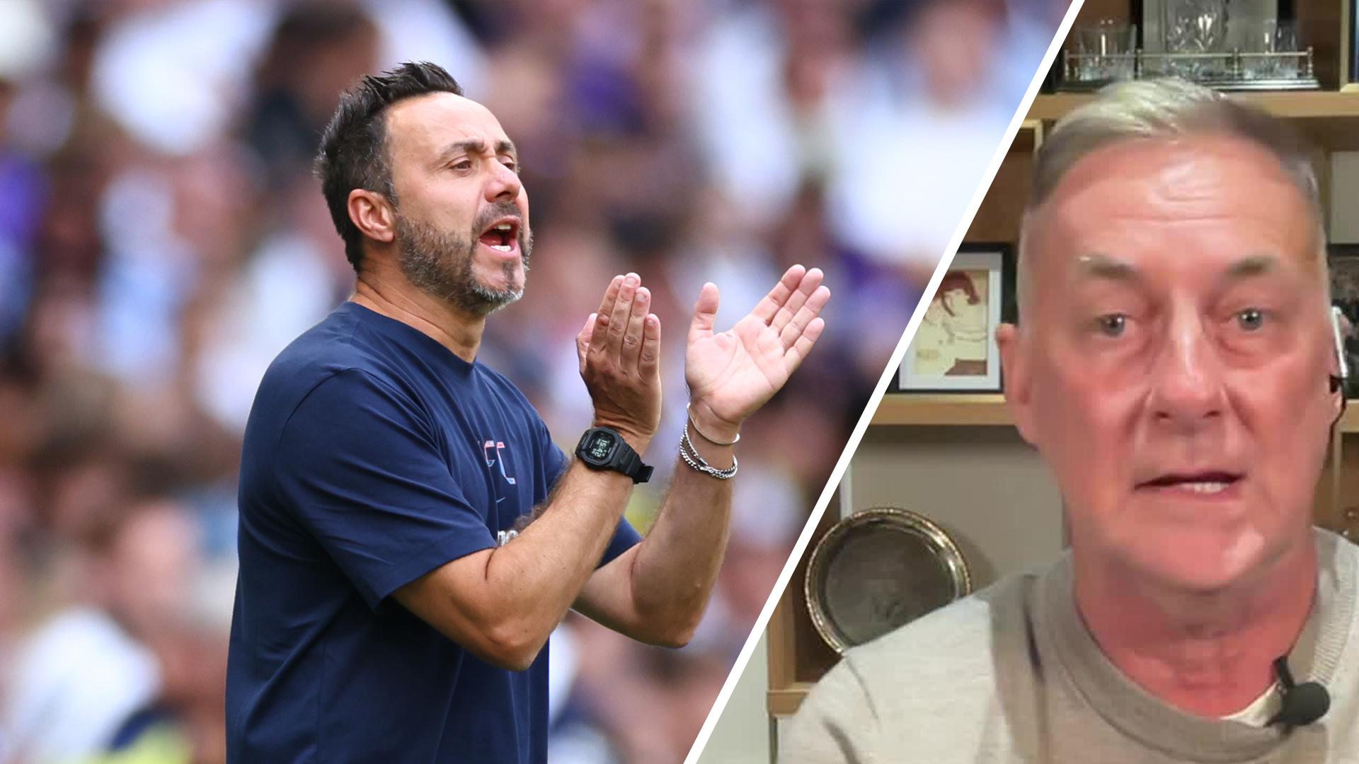 Hutchison: Spurs' transfer activity shows the pull De Zerbi has